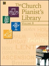 The Church Pianists Library Vol 8 piano sheet music cover